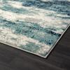 image:imageLUXE WEAVERS Euston Collection DBlueLBlue 8x10 Modern Abstract Area RugLight Blue