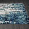 image:imageLUXE WEAVERS Euston Collection DBlueLBlue 8x10 Modern Abstract Area RugLight Blue