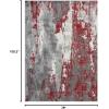 image:imageLUXE WEAVERS Euston Collection DBlueLBlue 8x10 Modern Abstract Area RugRed