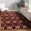 image:imageLUXE WEAVERS Diana Collection 1817 Red 8x10 Geometric Area RugRed