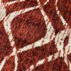 image:imageLUXE WEAVERS Diana Collection 1817 Red 8x10 Geometric Area RugRed