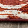 image:imageLUXE WEAVERS Diana Collection 1817 Red 8x10 Geometric Area RugRed