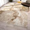 image:imageLUXE WEAVERS Marble Swirl Abstract Area Rug Gray 5x7Beige