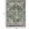 image:imageLUXE WEAVERS Moroccan Floral Vintage Red 6x9 Area RugGreen