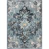 image:imageLUXE WEAVERS Moroccan Red 8x10 Medallion Area Rug for Living RoomsBlue
