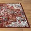 image:imageLUXE WEAVERS Moroccan Red 8x10 Medallion Area Rug for Living RoomsRed