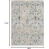 image:imageLUXE WEAVERS Vintage Floral Blue Area Rug 8x10 Area RugBlue