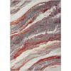 image:imageLUXE WEAVERS Lagos Collection 7983 Abstract Brown 4x5 Art Deco Geometric Area RugRed