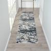 image:imageLUXE WEAVERS Marble Abstract Blue 6x9 Area RugBlue