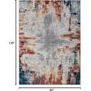image:imageLUXE WEAVERS Olimpia Collection 5956 Multi 9x12 Modern Abstract Area RugMulti Color