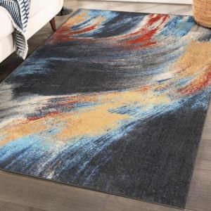 image:imageLUXE WEAVERS Lagos Collection 5577 Multi 8x10 Abstract Area RugMulti Color