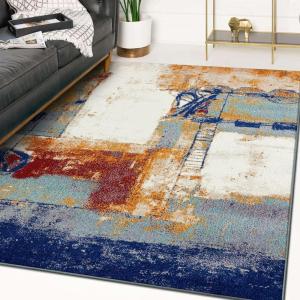 image:imageLUXE WEAVERS Abstract Multi Colored 5x7 Area RugMulti Color