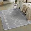 image:imageLUXE WEAVERS Daphnes Cream 9x12 Boho Moroccan Geometric Area Rug 2735Grey