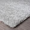 image:imageLUXE WEAVERS Fluffy Shag White 5x7 Area RugLight Gray