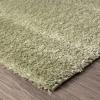 image:imageLUXE WEAVERS Fluffy Shag White 5x7 Area RugLight Green