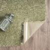 image:imageLUXE WEAVERS Fluffy Shag White 5x7 Area RugLight Green