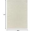 image:imageLUXE WEAVERS Fluffy Shag White 5x7 Area RugWhite