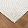 image:imageLUXE WEAVERS Geometric Checkered Cream 5x7 Area Rug High Low CarpetCream