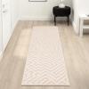 image:imageLUXE WEAVERS Geometric Shapes Cream 6x9 Area Rug Modern CarpetCream