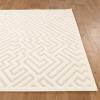 image:imageLUXE WEAVERS Geometric Shapes Cream 6x9 Area Rug Modern CarpetCream
