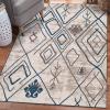 image:imageLUXE WEAVERS Incas Collection 562 Ivory 9x12 Moroccan Tribal Area RugIvory