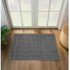 image:imageLUXE WEAVERS Modern Abstract Checkered Ivory 4x5 Area RugCharcoal