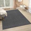 image:imageLUXE WEAVERS Modern Abstract Checkered Ivory 4x5 Area RugCharcoal