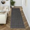 image:imageLUXE WEAVERS Modern Abstract Checkered Ivory 4x5 Area RugCharcoal