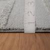 image:imageLUXE WEAVERS Modern Geometric Cream 2x3 Area RugSilver