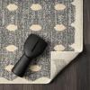 image:imageLUXE WEAVERS Modern Geometric Dots Cream 2x8 Area RugAnthracite