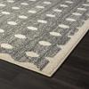 image:imageLUXE WEAVERS Modern Geometric Dots Cream 2x8 Area RugAnthracite