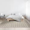 image:imageLUXE WEAVERS Modern Geometric Dots Cream 2x8 Area RugTaupe