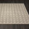 image:imageLUXE WEAVERS Modern Geometric Dots Cream 2x8 Area RugTaupe