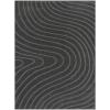 image:imageLUXE WEAVERS Modern Geometric Wave Cream 2x8 Area RugAnthracite
