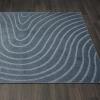 image:imageLUXE WEAVERS Modern Geometric Wave Cream 2x8 Area RugBlue