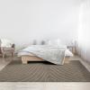 image:imageLUXE WEAVERS Modern Geometric Wave Cream 2x8 Area RugTaupe