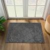 image:imageLUXE WEAVERS Moroccan Diamond Ivory 6x9 Area RugCharcoal