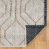 image:imageLUXE WEAVERS Moroccan Trellis White 6x9 Washable Area Rug AntiSlip Geometric CarpetBeige