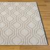image:imageLUXE WEAVERS Moroccan Trellis White 6x9 Washable Area Rug AntiSlip Geometric CarpetBeige