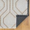 image:imageLUXE WEAVERS Moroccan Trellis White 6x9 Washable Area Rug AntiSlip Geometric CarpetWhite