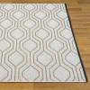 image:imageLUXE WEAVERS Moroccan Trellis White 6x9 Washable Area Rug AntiSlip Geometric CarpetWhite