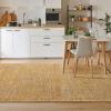 image:imageLUXE WEAVERS Rustic Textured White 5x7 Area Rug Farmhouse CarpetGold