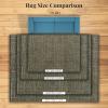 image:imageLUXE WEAVERS Rustic Textured White 5x7 Area Rug Farmhouse CarpetGreen