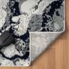 image:imageLUXE WEAVERS Abstract Marble Blue 4X5 Area RugBlue
