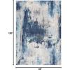 image:imageLUXE WEAVERS Contemporary Abstract Blue 8x10 Area RugBlue