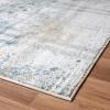 image:imageLUXE WEAVERS Distressed Plaid Abstract Modern Farmhouse Blue 5x7 Area RugBlue