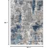 image:imageLUXE WEAVERS Euston Collection 7679 Blue 8x10 Abstract Area RugBlue