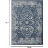 image:imageLUXE WEAVERS Euston Collection 8060 Blue 5x7 Modern Oriental Area RugBlue
