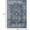 image:imageLUXE WEAVERS Euston Collection 8060 Blue 5x7 Modern Oriental Area RugBlue