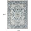 image:imageLUXE WEAVERS Euston Collection 8060 Blue 5x7 Modern Oriental Area RugIvory